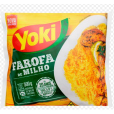  Farofa De Milho Pronta  Yoki 500 Gr