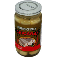 Palmito Caicarai inteiro em Vidro 350 g