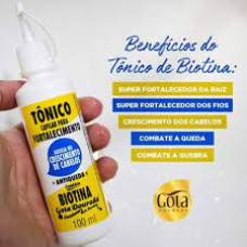Tonico Capilar Biotina Gota Dourada 100ml