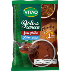 Mistura para Bolo de Caneca Chocolate sem Gluten Vitao 55g