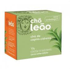 Cha de Capim Cidreira Leao 10 saquinhos