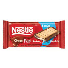  Chocolate Barra Chocotrio Recheio Baunilha Nestle 90g