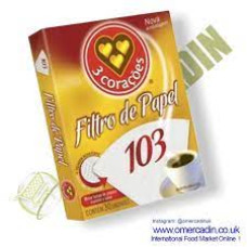 Filtro para Cafe 103 Tres Coracoes 30 unidades