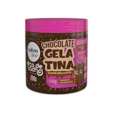 Gelatina Salon Line Chocolate 550g