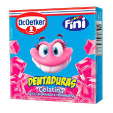 Dr Oetker Gelatina Fini Dentaduras 20g