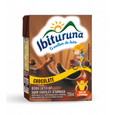 Bebida Lactea Sabor Chocolate Vitaminada Ibituruna 200ml