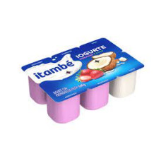 Iogurte de Coco e Morango Itambe 6 unidades