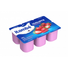 Iogurte de Morango Itambe 6 unidades