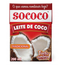 Leite De Coco Sococo Tradicional 200ml