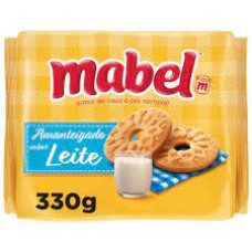 Biscoito Amanteigado Leite Mabel 330g