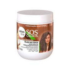 Mascara Salon Line SOS Cachos Oleo de Coco 500g