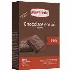 Chocolate em Po 70% Mavalerio 200g