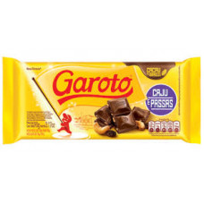 Chocolate Barra Caju e Passas Garoto 90g