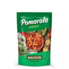 Molho de Tomate sabores Manjericao Pomarola 300g