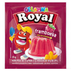 Gelatina Framboesa Royal 25g