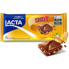 Chocolate Barra Shot Lacta 80g
